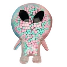 미니 스퀴즈 스트레스 해소 파티 호의 재미있는 우주 생물 공 피젯, 1. 1pc Random color, 1개