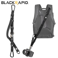 BlackRapid 輕觸微風BT系列相機背帶 後背包掛帶設計, 1個