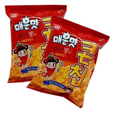 GLORYHY코스모스제과 매운맛 콘칩 화끈한 불닭맛, 34g, 21개