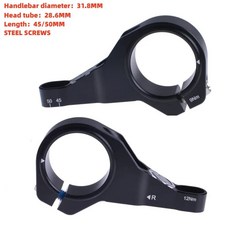 FIFTY-FIFTY 35mm 800mm 山地車把 38mm 升起 5.5°UP/8° BACK, 黑色 35x800MM車把6061, 1個