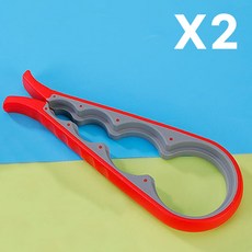 [1+1] 오달라 다용도 만능 오프너, 레드, 2세트