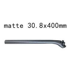 카본 싯포스트 데다 초경량 카본 시트 포스트 오프셋 산악 자전거 튜브 27.2/31.6 도로 포스트 부품 25mm, 07 30.8x400mm matte, 1개