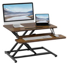 [재고정리] Ergomaker KR DC02-26 모션 데스크 에어 리프트 높이조절 테이블 26인치, 복고