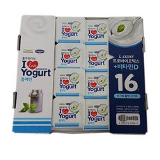 하루요거트(플레인) 80Gx16입풀무원다논(주), 80g, 16개
