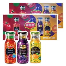 델몬트 음료선물세트 소병 행복을 가득담아 180ml x 24병, 24개