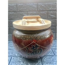 東昇瓷器 台灣製造木蓋米甕 NO.4, 1個