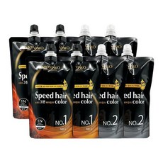 아이몬프로 스피드 헤어 칼라 염모제 1제 500g + 2제 500g, 3N다크브라운, 4개