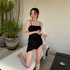 250706 사르데냐 원피스 수영복, M(44-55), 블랙