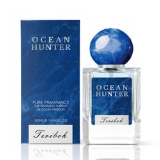 Ocean Hunter 남자 향수 1위 수중 비누향 남자 남성 니치향수 오션 우디 향수 시트러스 프루티 오션 은은한 향수 여자가좋아하는 남자 향수 30대남자선물, 1개, 50ml