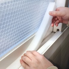 굿패키지 끼우는 문풍지 창문 유리문 창틀 샤시 틈막이 바람막이 외풍차단, 30mmx30mmx1m, 1개