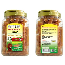 健康時刻 螺旋潔牙骨 桶裝1150g-1350g 狗潔牙骨, 1個, 全犬-起司+雞肉(長)1300g, 1.3kg, 全犬-起司+雞肉(長)