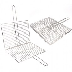 국산 스텐 사각 석쇠 사각석쇠 스테인리스석쇠 고기석쇠 철망 캠핑불판, 1개