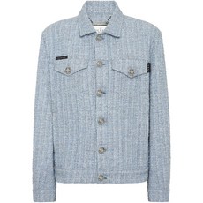 필립플레인 트위드 크롭 재킷