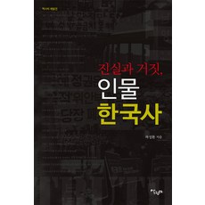 진실과 거짓 인물 한국사:역사의 재발견, 살림터, 하성환