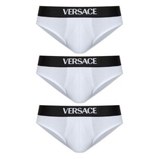 베르사체 로고 밴드 브리프 3팩 세트