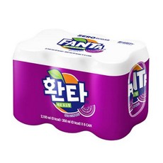 [코카콜라] 환타 제로 포도, 350ml, 30개