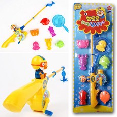 대영 뽀로로 낚시놀이 낚시 목욕 놀이 유아 아기 장난감, 1개