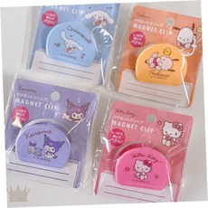 클립 집게 캐릭터 냉장고 메모 클립, 1개, 쿠로미