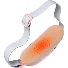 온열 무선 휴대용 마사지기 진동 LJ-Y703, 상세페이지 참조, 핑크