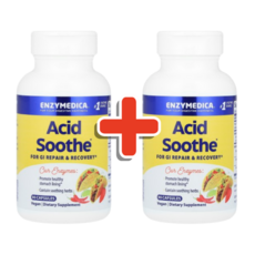 엔자이메디카 Acid Soothe 애시드 수스 수더 90캡슐 2개, 90정
