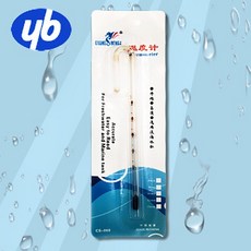 다팜아쿠아 YB CS-060 관상어 열대어 수족관 수온 측정 유리 두께 6T 8T 가능 걸이식 온도계