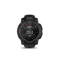 가민 인스팅트 3 AMOLED 아몰레드 GPS 스마트워치, Black, 45mm, GPS + 블루투스