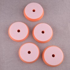 오렌지 스폰지 연마 왁싱 버핑 패드 키트 자동차 폴리 셔 도구에 적합, 1개, 기본