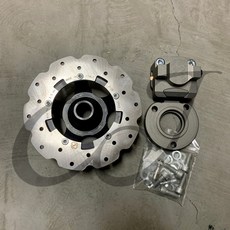 CJ motor SIP 2T 改碟 VESPA偉士牌PK 90 100 125 後碟剎改裝套件, 1個