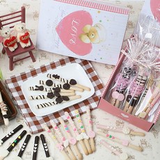 수제 막대과자만들기키트 DIY 세트 모음, 14_곰돌이 막대과자만들기세트, 1개