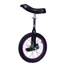 외발자전거 18인치 20인치 균형 외바퀴 훈련용 곡예 서커스, 골드/16인치, 1개