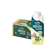 하이뮨 프로틴 밸런스 액티브 22g 바닐라봉봉 ZERO, 18개, 250ml