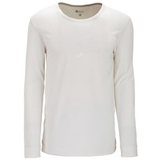 Wildland 荒野 男遠紅外線彈性保暖衣 W2656-81 米白色