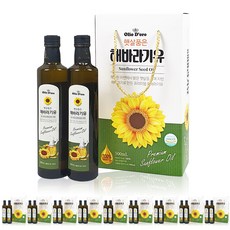 햇살품은 해바라기씨유 식용유 선물세트, 10세트, 1L