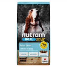 nutram 成犬用 專業理想系列 體重控制天然犬糧 I18, 1袋, 2kg, 雞肉 + 碗豆