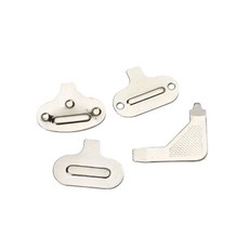 4pcs 홈 재봉기 수리 도구 다기능 재봉틀 액세서리 재봉틀 바늘 플레이트 스크루 드라이버