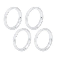 uxcell 허브 링 67.1mm/54.1mm 휠 센트릭 중심 HUB CENTRIC RING 고속 주행 센터 스페이서에 범용 알루미늄, 한개옵션1, 1개