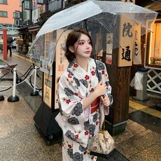 일본전통의상 일본유카타 기모노 코스프레 S 가운 촬영
