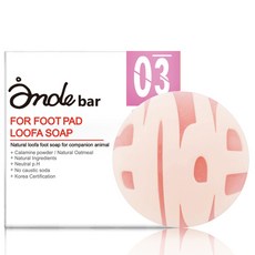 앙드바 반려동물 풋케어 포패드 비누, 1개, 100g