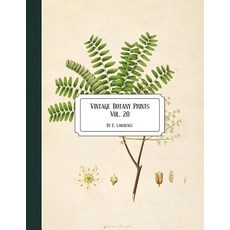 (영문도서) Vintage Botany Prints: Vol. 20 Paperback, Createspace Independent Pub..., English, 9781726308052