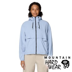 Mountain Hardwear 女款連帽風衣外套 淺藍色