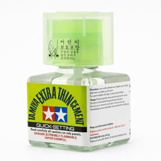 타미야 시멘트 접착제 퀵세팅 무수지 40ml 87182 - 프라모델 건담접착제 본드