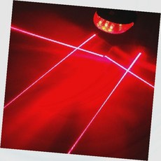 자전거 후미등 야간라이딩 안전등 조명 라이트, 1개, 1자전거후미등-레드