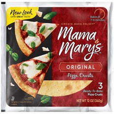Mama Mary's Traditional Pizza Crust, 12온스(6개들이 팩)