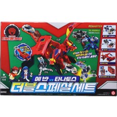 터닝메카드 에반 VS 타나토스 더블 스페셜 세트 로봇장난감, 혼합색상, 1세트
