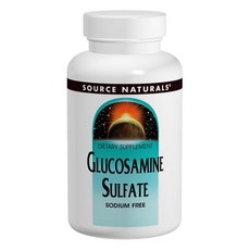SOURCE NATURALS Glucosamine Sulfate補充錠 500mg, 1罐, 30顆