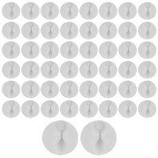 리빙준 원형 케이블 홀더, 화이트 50개