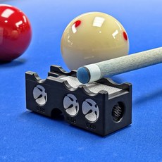 당구 큐팁관리 셰이퍼 11in1 멀티 수리기 연마기 손질 도구 브러시 세트 당구용품, 블랙, 1개