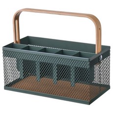 이케아 VIMPELFISK 빔펠피스크 수저꽂이/식기도구트레이/조리도구정리대/손잡이수납함/철망바구