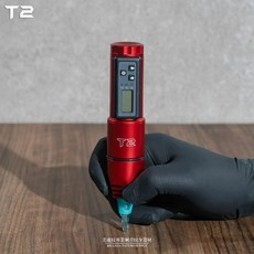現貨秒出.T2 一代 經典款 無線電池筆-歐西里斯紅.紋身筆型機.刺青馬達機.一體針割線打霧刺青機.T2紋身機, 1個, 歐西里斯紅, 歐西里斯紅