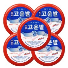 웰빙헬스 WHB 고운발 발크림 풋케어 풋크림, 5EA+마술패치2매